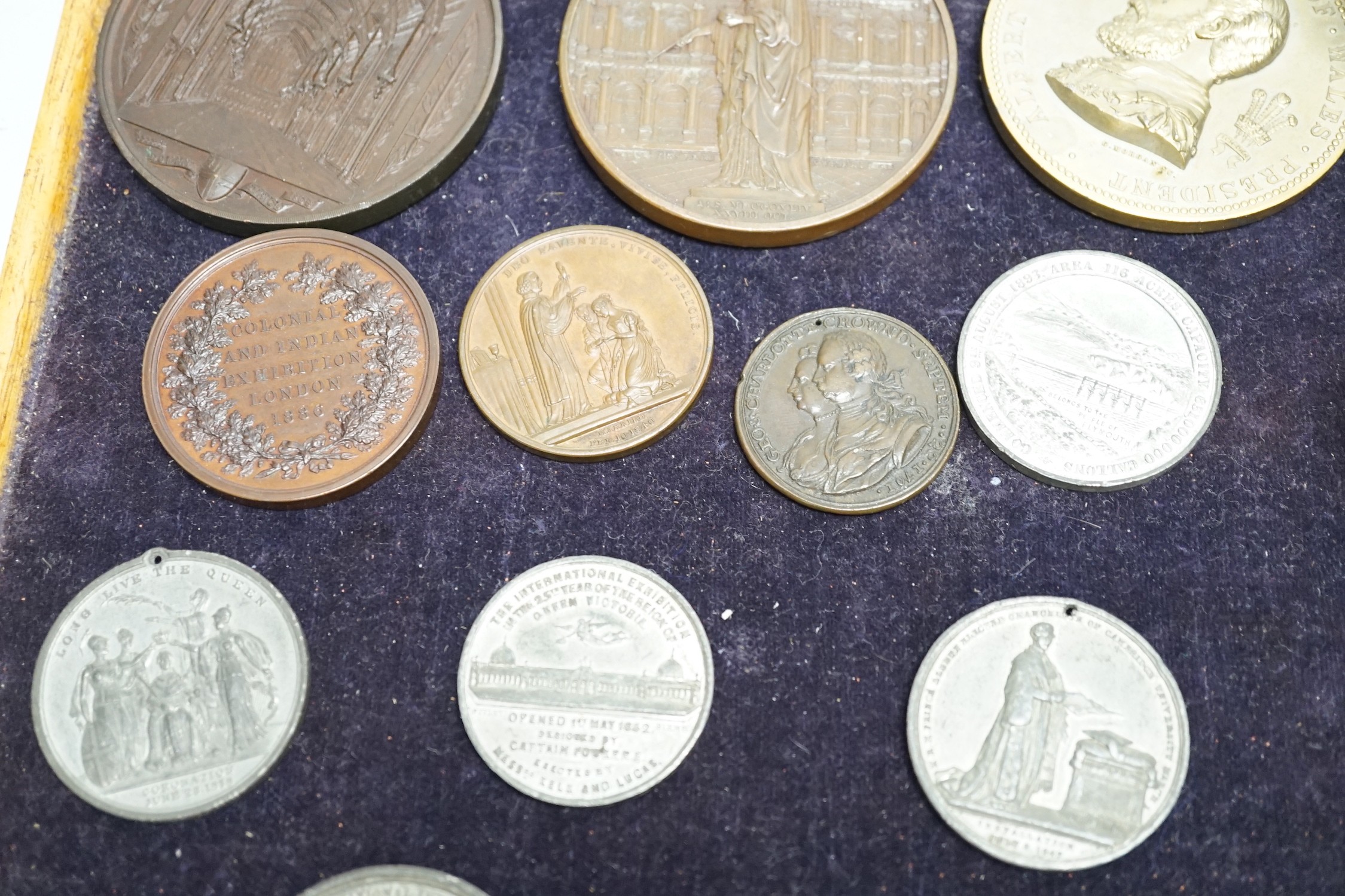 Victorian commemorative medals –